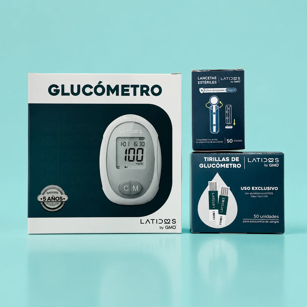 glucometro-kit Glucómetro GMD