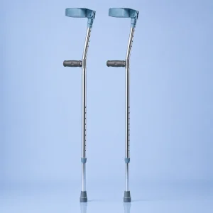 Muletas en Aluminio tipo Canadiense doble Regulación