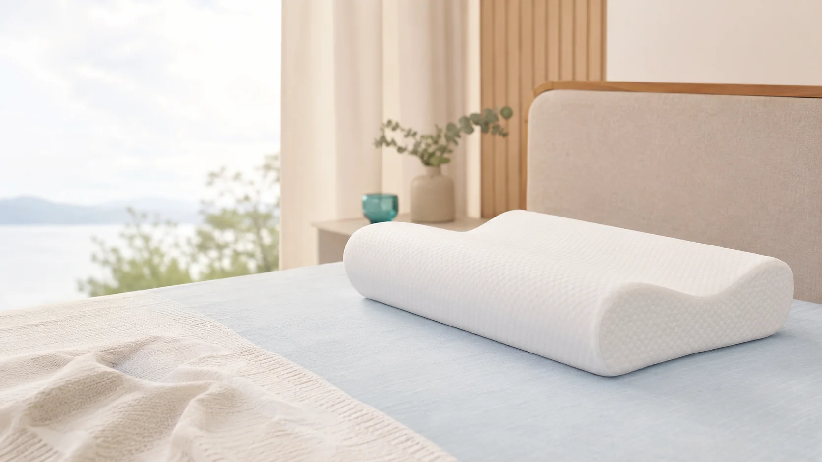 Almohada cervical ortopédica
