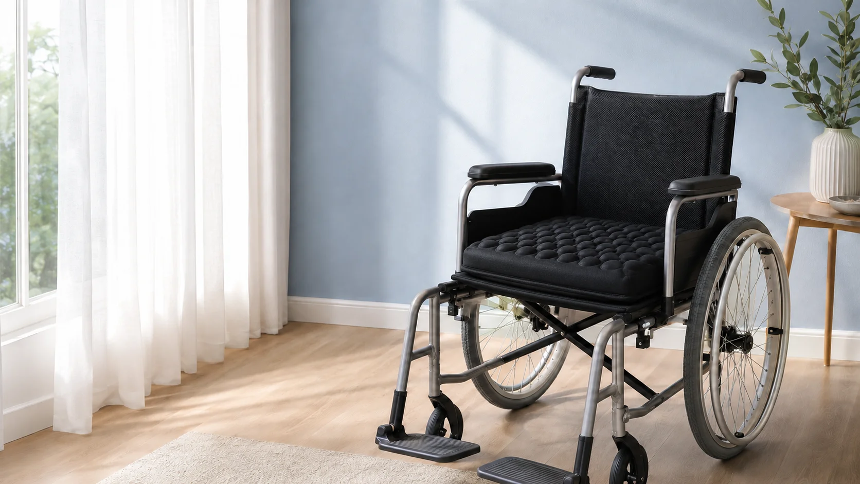 Cojín antiescaras para silla de ruedas