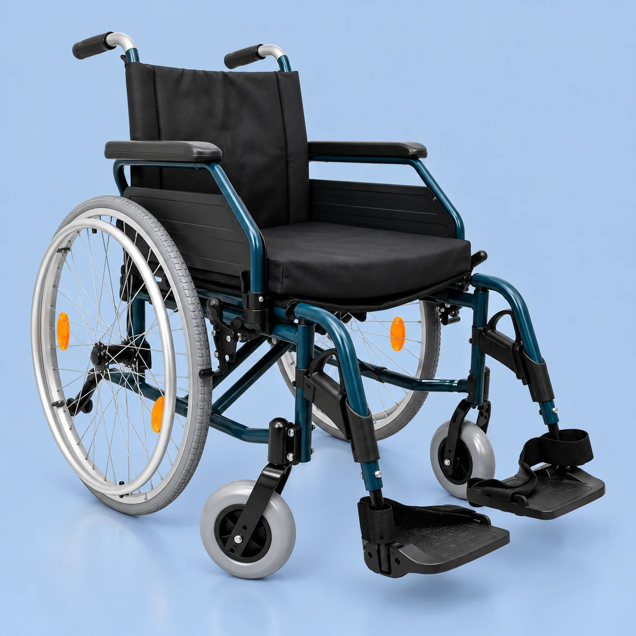 Silla de Ruedas Estándar Plus en Aluminio - Imagen 2